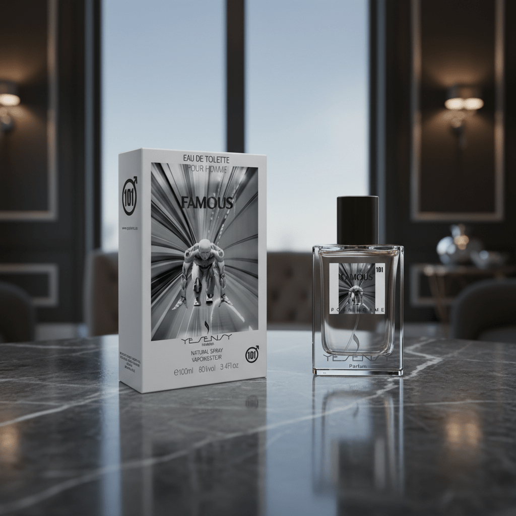 Eau De Parfum Famous Pour Homme 100ML - Fragancia Amaderada Para Noches Especiales