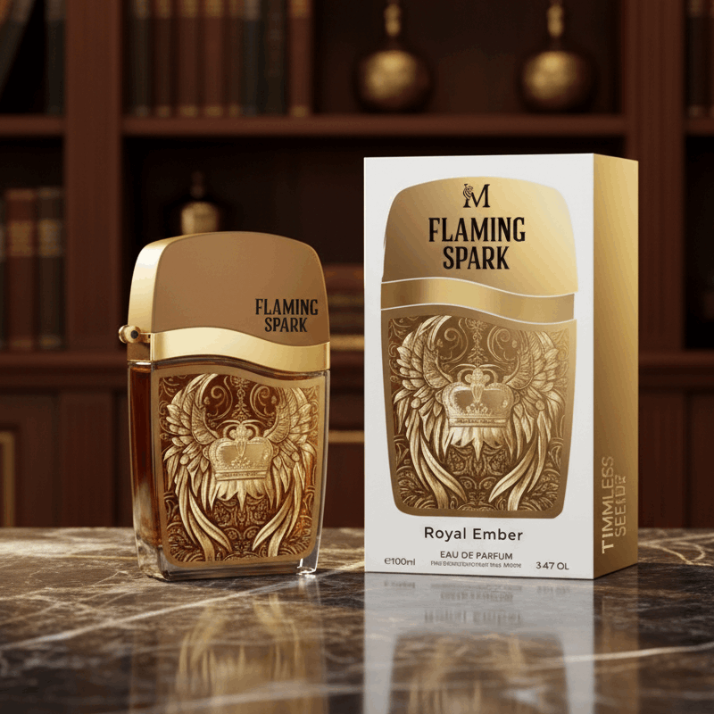 Eau De Parfum Flaming Spark Royal Ember 100ML - Elegancia Para Noches Especiales