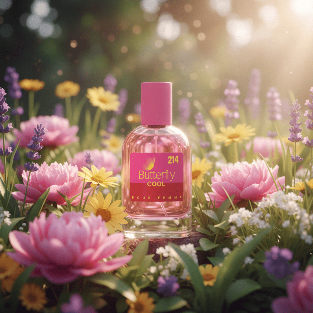 Eau De Toilette Butterfly Cool 100ML - Fresco Y Elegante Para Uso Diario