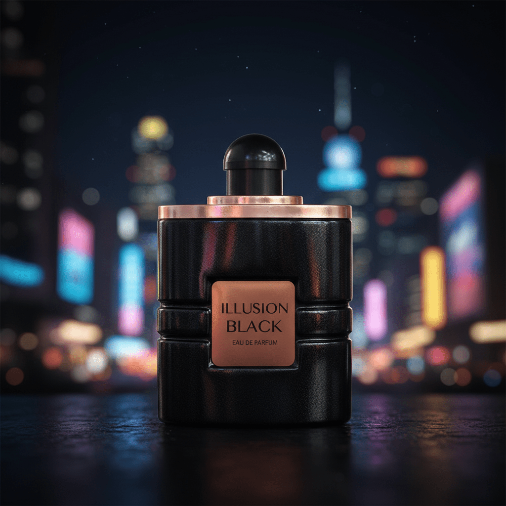 Eau De Parfum Illusion Black Pour Femme 100ML - Ideal Para Noches Especiales