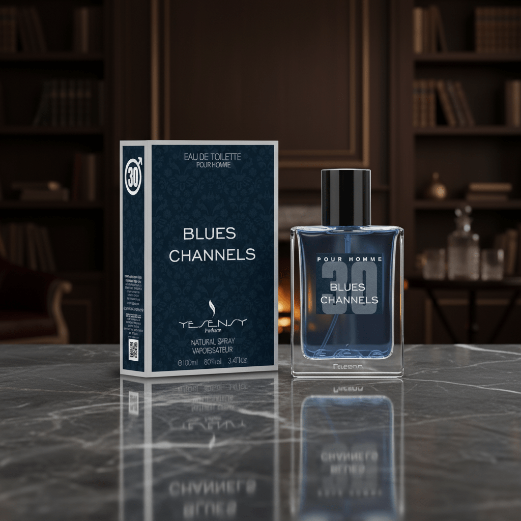 Eau De Toilette Blues Channels Pour Homme 100ML - Perfume Para Noches Elegantes