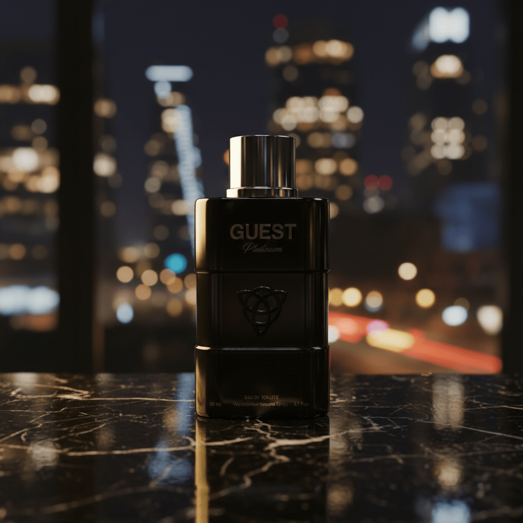 Eau De Toilette Guest Platinum Pour Homme 100ML - Perfume Seductor Para Noches Especiales