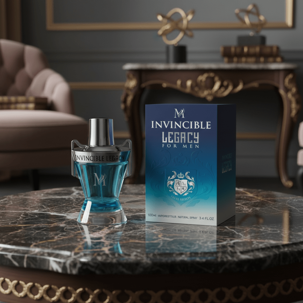 Eau De Toilette Invincible Legacy Pour Homme 100ML - Perfume Amaderado Aromático Para Noches Especiales