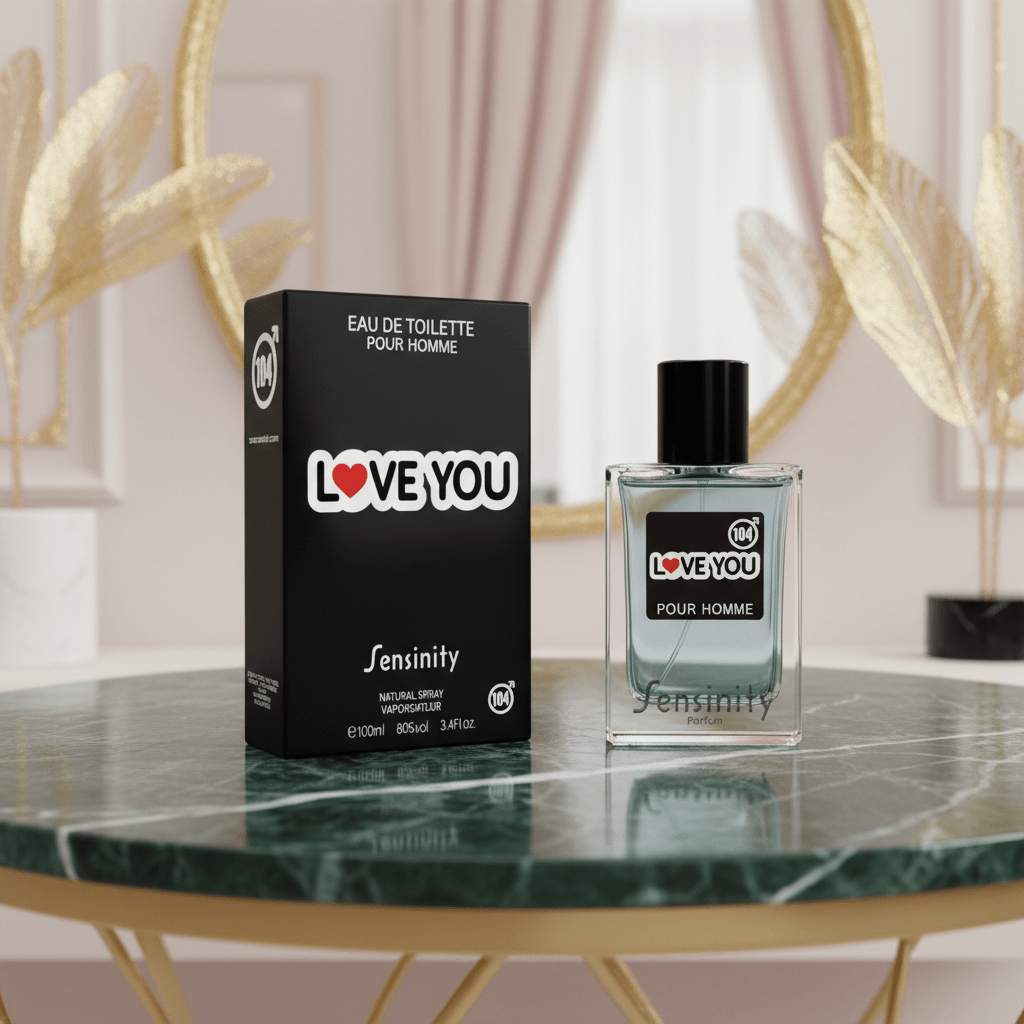 Eau De Toilette Love You Pour Homme 100ML - Perfume Fresco Para El Día A Día