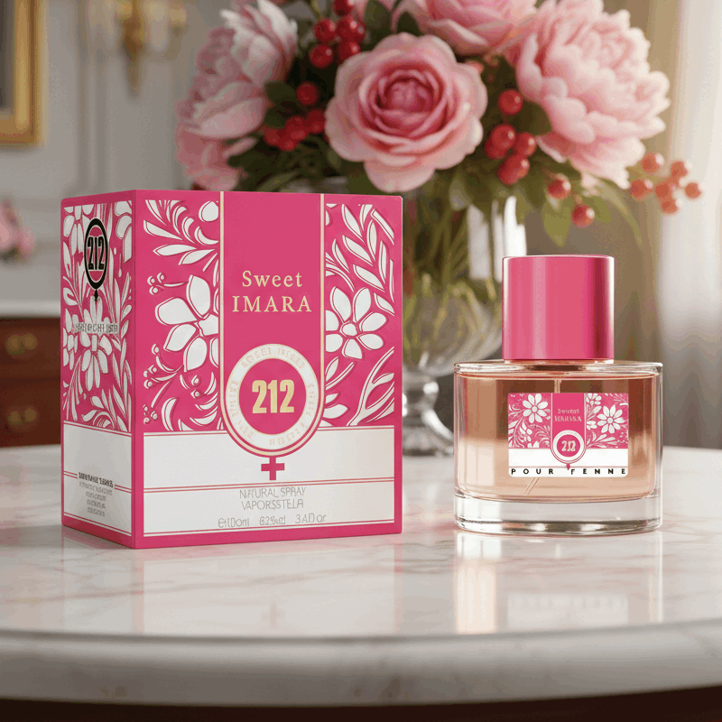 Eau De Toilette Sweet Imara 100ML - Perfume Floral Frutal Para Mujeres