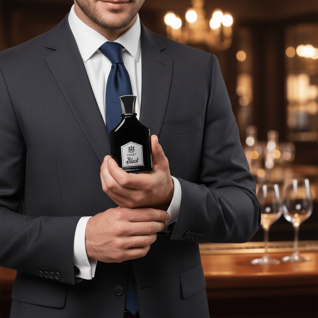 Eau De Toilette Greet Black Pour Homme 100ML - Perfume Para Ocasiones Especiales