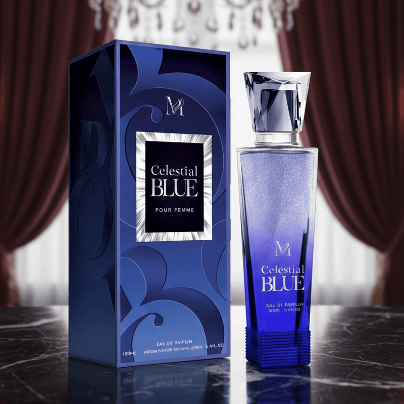 Eau De Parfum Celestial Blue Pour Femme 100ML - Perfume Seductor Para Ocasiones Especiales