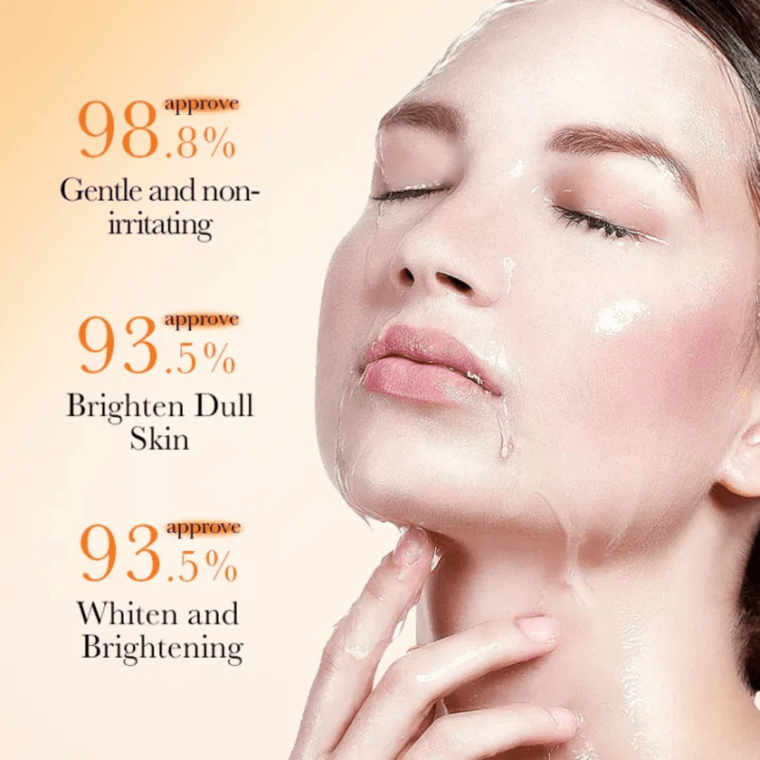 Loción Facial Iluminadora 5 en 1 con Vitamina C+ Activa y Niacinamida | Hidratante, Antimanchas, Antioxidante, Reparadora y Blanqueadora | Piel Radiante y Suave 100ml