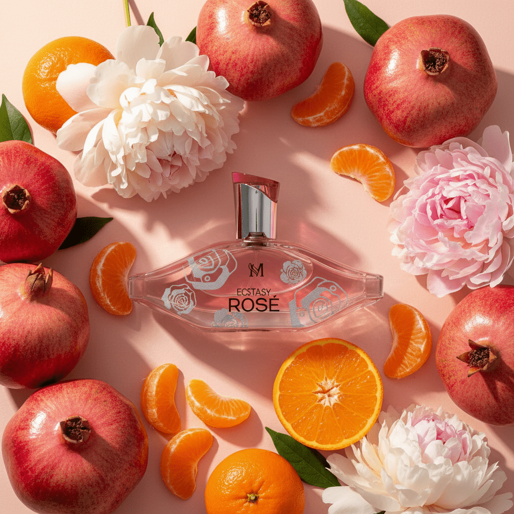 Eau De Parfum Ecstasy Rose Pour Femme 100ML - Perfume Floral Frutal Para Ocasiones Especiales