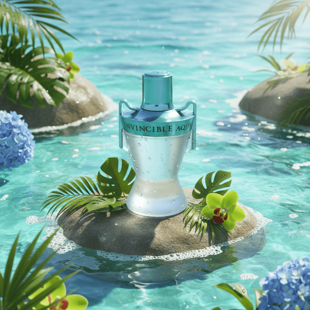 Eau De Toilette Invincible Aqua Pour Homme 100ml - Frescura Y Energía Diaria