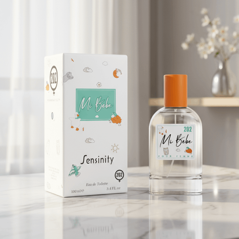 Eau De Toilette Mi Bebe 100ML - Perfume Floral Cítrico Para Uso Diario