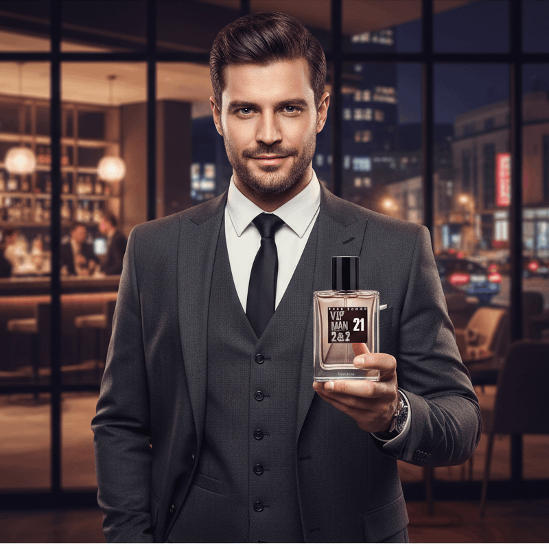 Eau De Toilette Vip Man 100ML - Fragancia Amaderada Para Noches Especiales