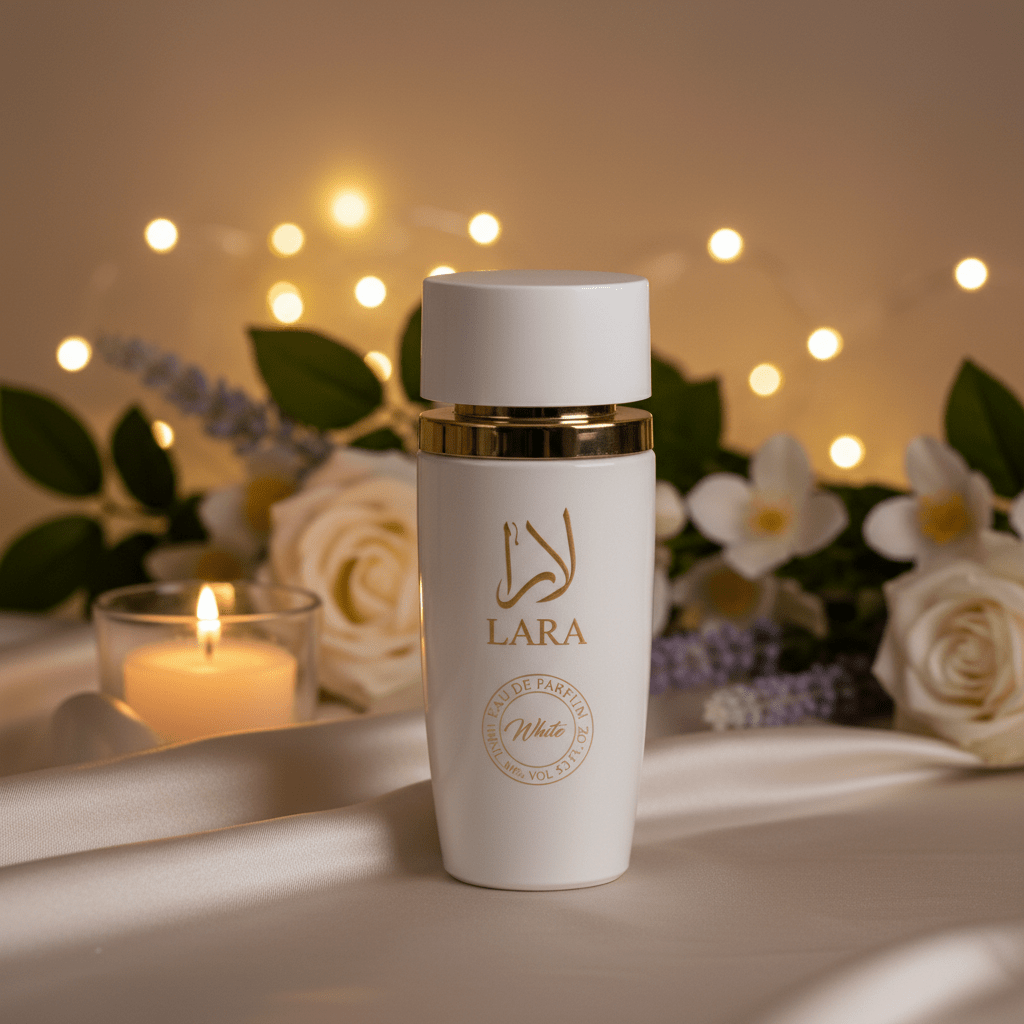 Eau De Parfum Lara White 100ML Para Citas Y Eventos Nocturnos - Fragancia Floral Amaderada