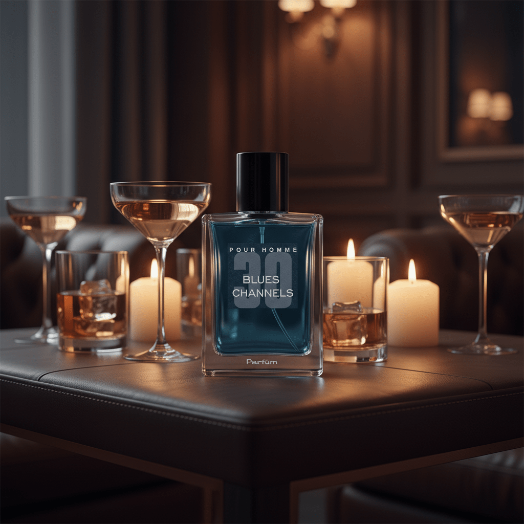 Eau De Toilette Blues Channels Pour Homme 100ML - Perfume Para Noches Elegantes