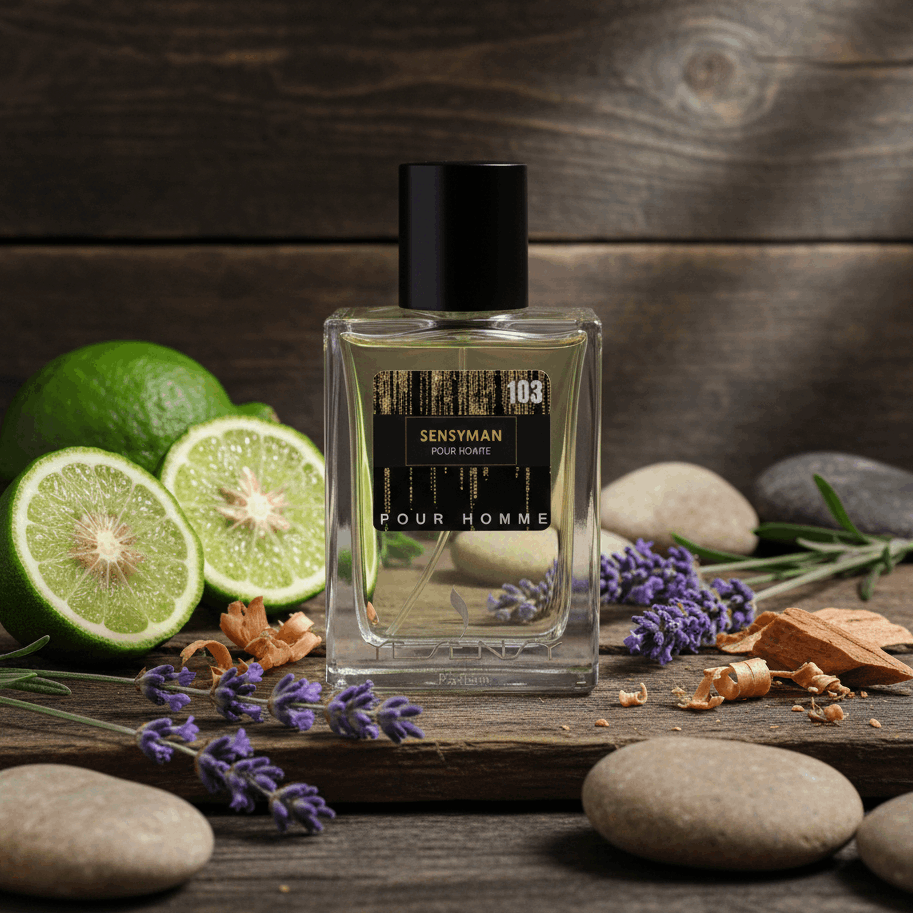 Eau De Toilette Sensyman Pour Homme 100ML - Perfume Amaderado Aromático Para Uso Diario