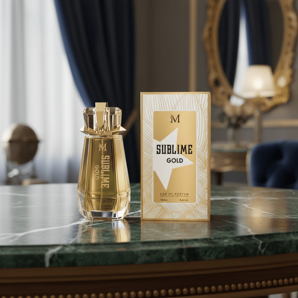 Eau De Parfum Sublime Gold Pour Femme 100ML | Ideal Para Citas Y Eventos | Fragancia Floral Amaderada