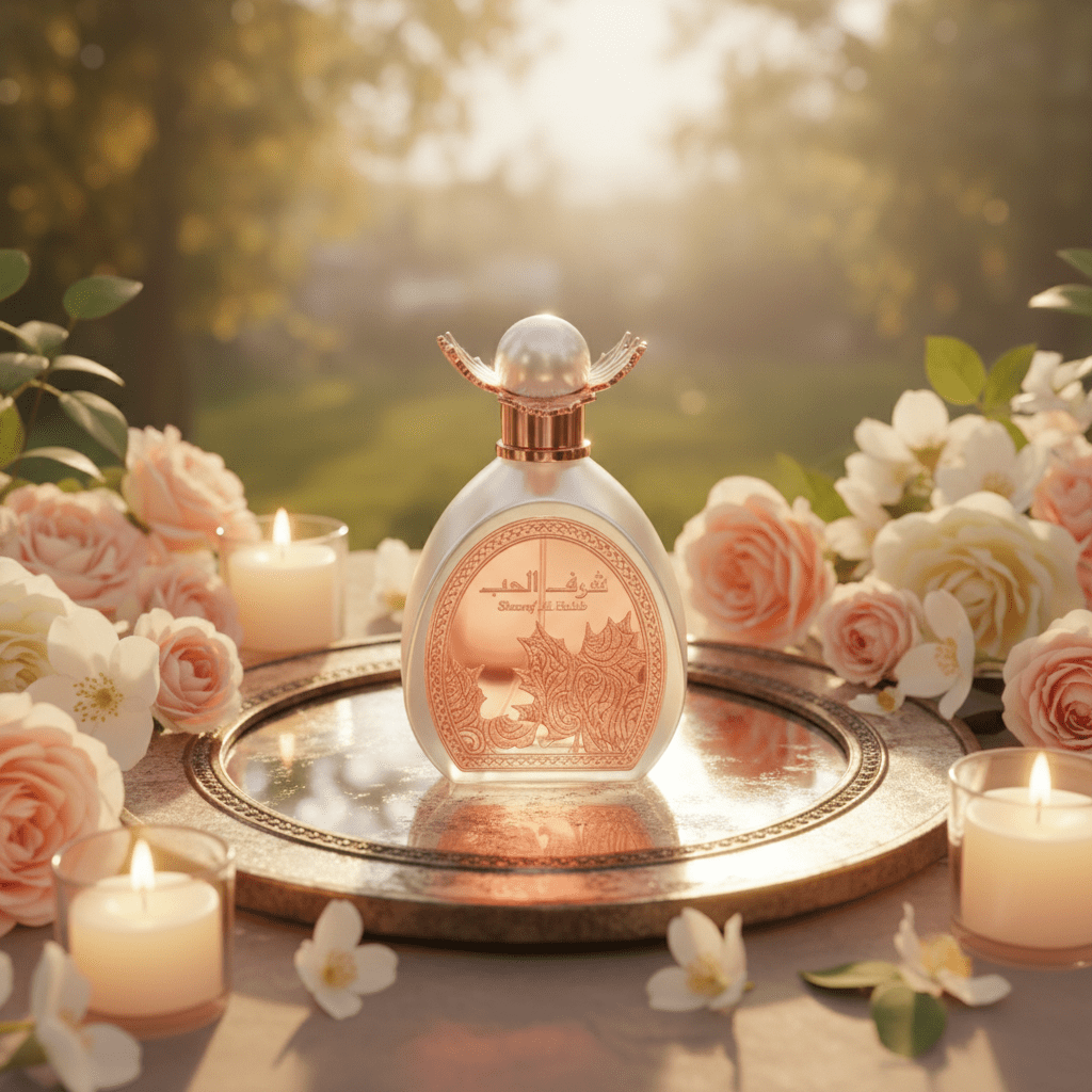 Eau De Parfum Sharaf Al Hubb 100ML - Elegancia Floral Amaderada Para El Día