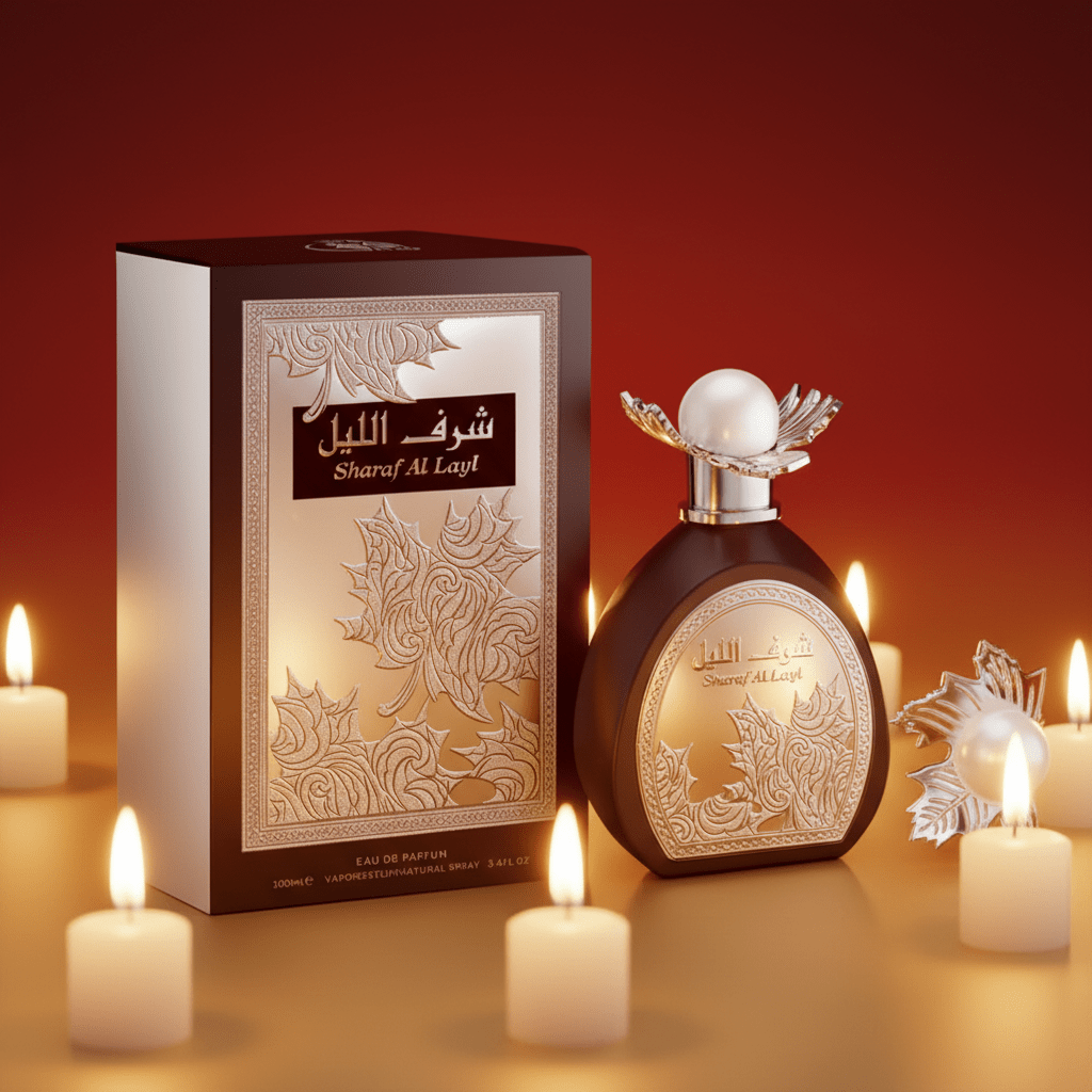 Eau De Parfum Sharaf Al Layl 100ML - Fragancia Amaderada Oriental Para Noches Especiales