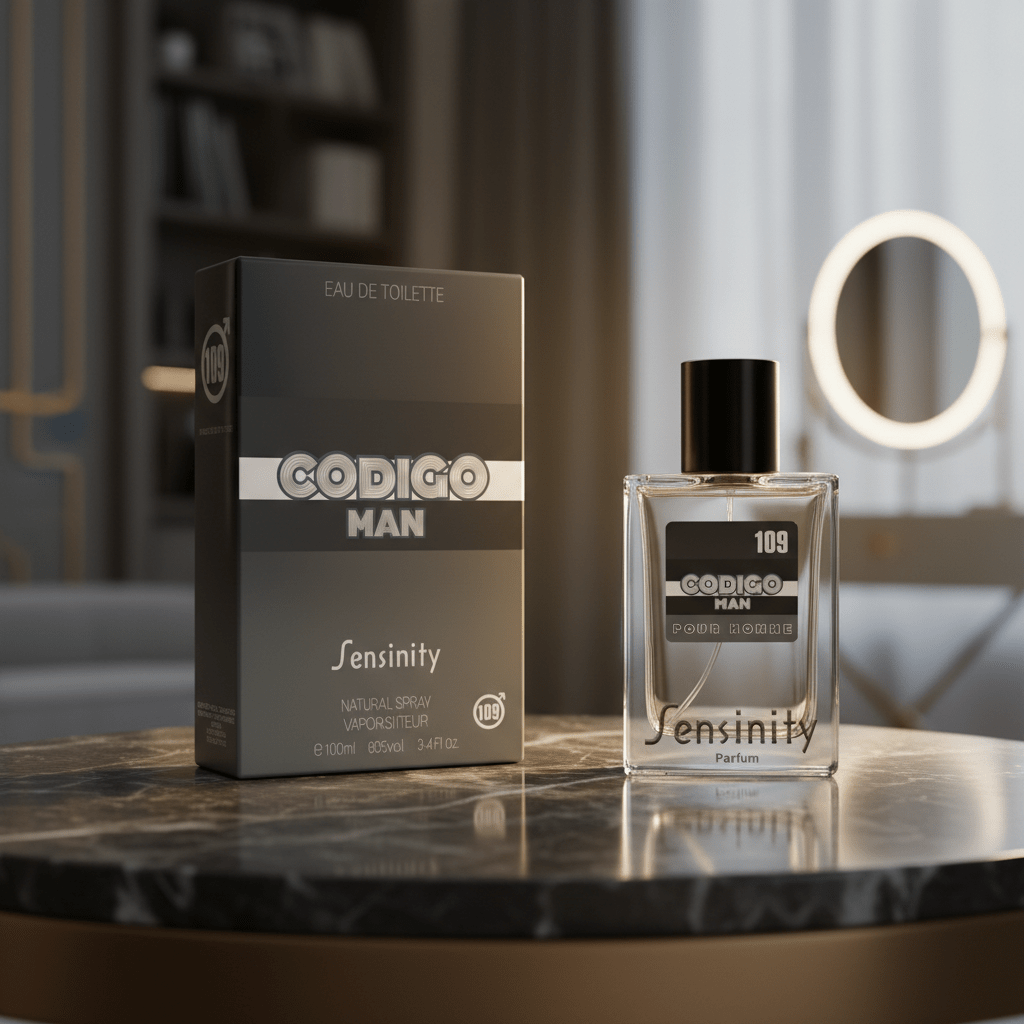 Eau De Toilette Código Man Para Hombre 100ML - Elegancia Y Seducción Nocturna