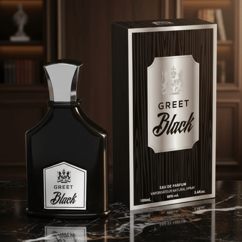 Eau De Toilette Greet Black Pour Homme 100ML - Perfume Para Ocasiones Especiales