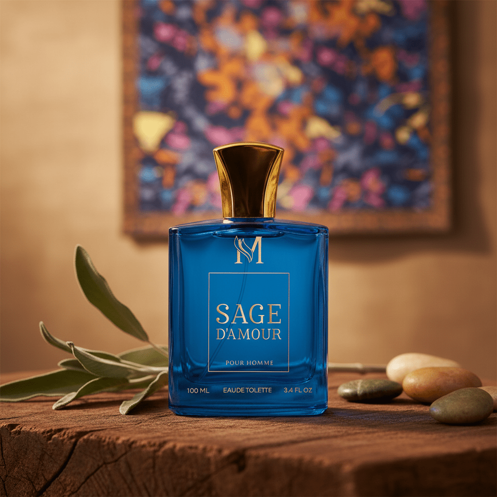 Eau De Parfum Sage D'aumor Pour Homme 100ML - Fragancia Amaderada Especiada Para Noche