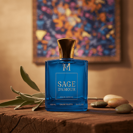 Eau De Parfum Sage D'aumor Pour Homme 100ML - Fragancia Amaderada Especiada Para Noche