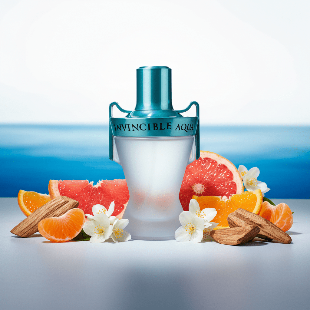 Eau De Toilette Invincible Aqua Pour Homme 100ml - Frescura Y Energía Diaria