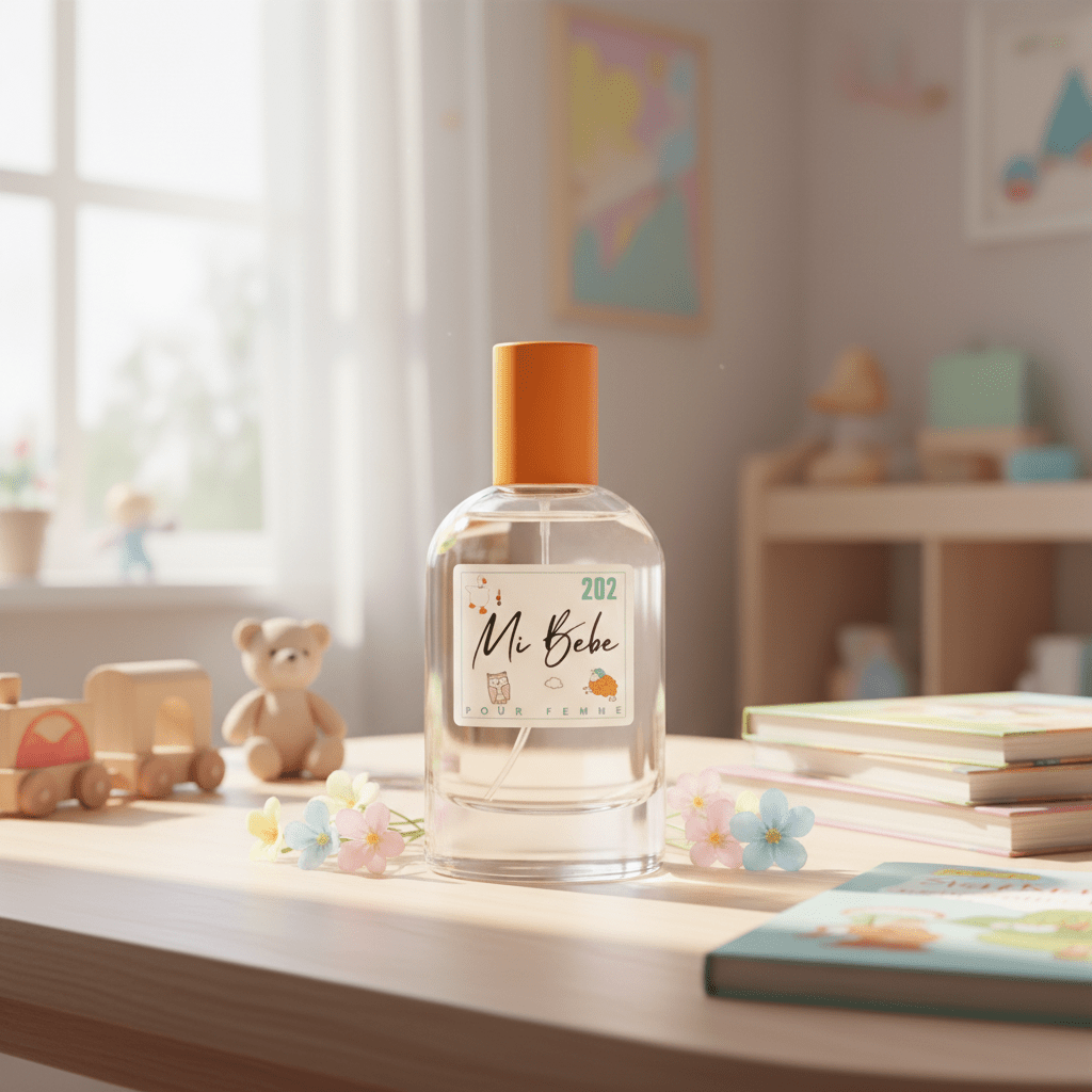 Eau De Toilette Mi Bebe 100ML - Perfume Floral Cítrico Para Uso Diario