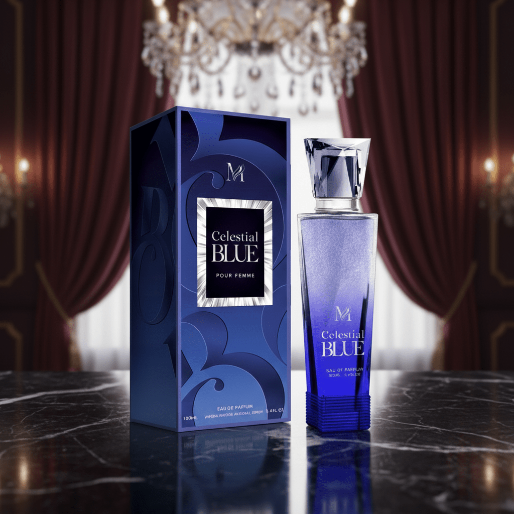 Eau De Parfum Celestial Blue Pour Femme 100ML - Perfume Seductor Para Ocasiones Especiales