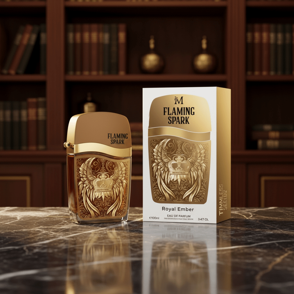 Eau De Parfum Flaming Spark Royal Ember 100ML - Elegancia Para Noches Especiales