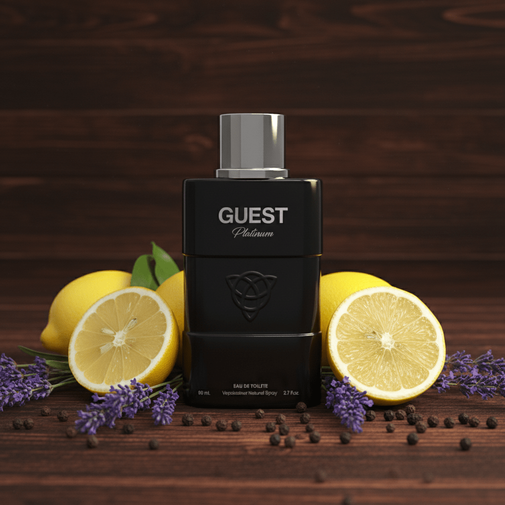 Eau De Toilette Guest Platinum Pour Homme 100ML - Perfume Seductor Para Noches Especiales