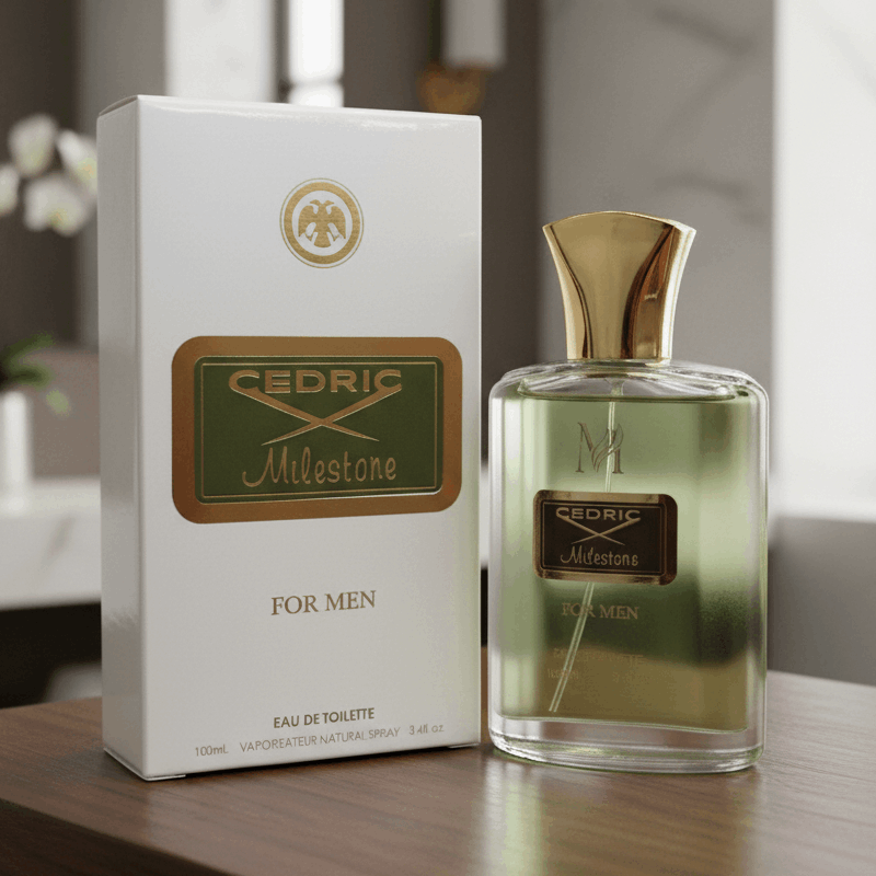 Eau De Toilette Cedric Milestone Para Hombre 100ML - Elegante Y Fresco