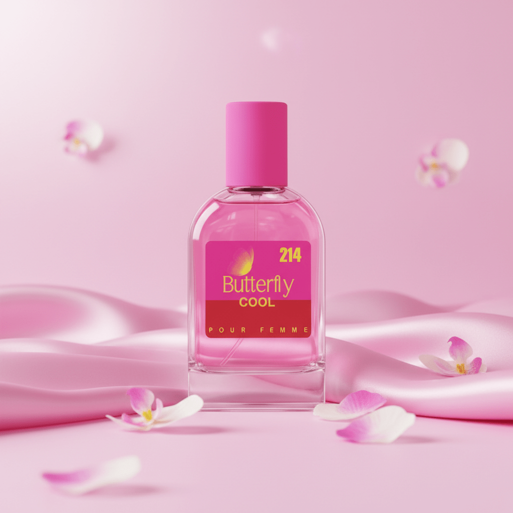 Eau De Toilette Butterfly Cool 100ML - Fresco Y Elegante Para Uso Diario