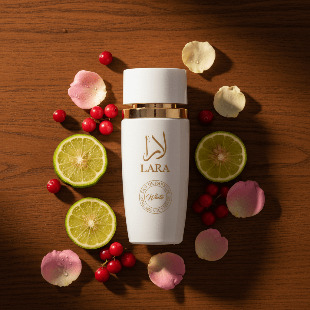 Eau De Parfum Lara White 100ML Para Citas Y Eventos Nocturnos - Fragancia Floral Amaderada